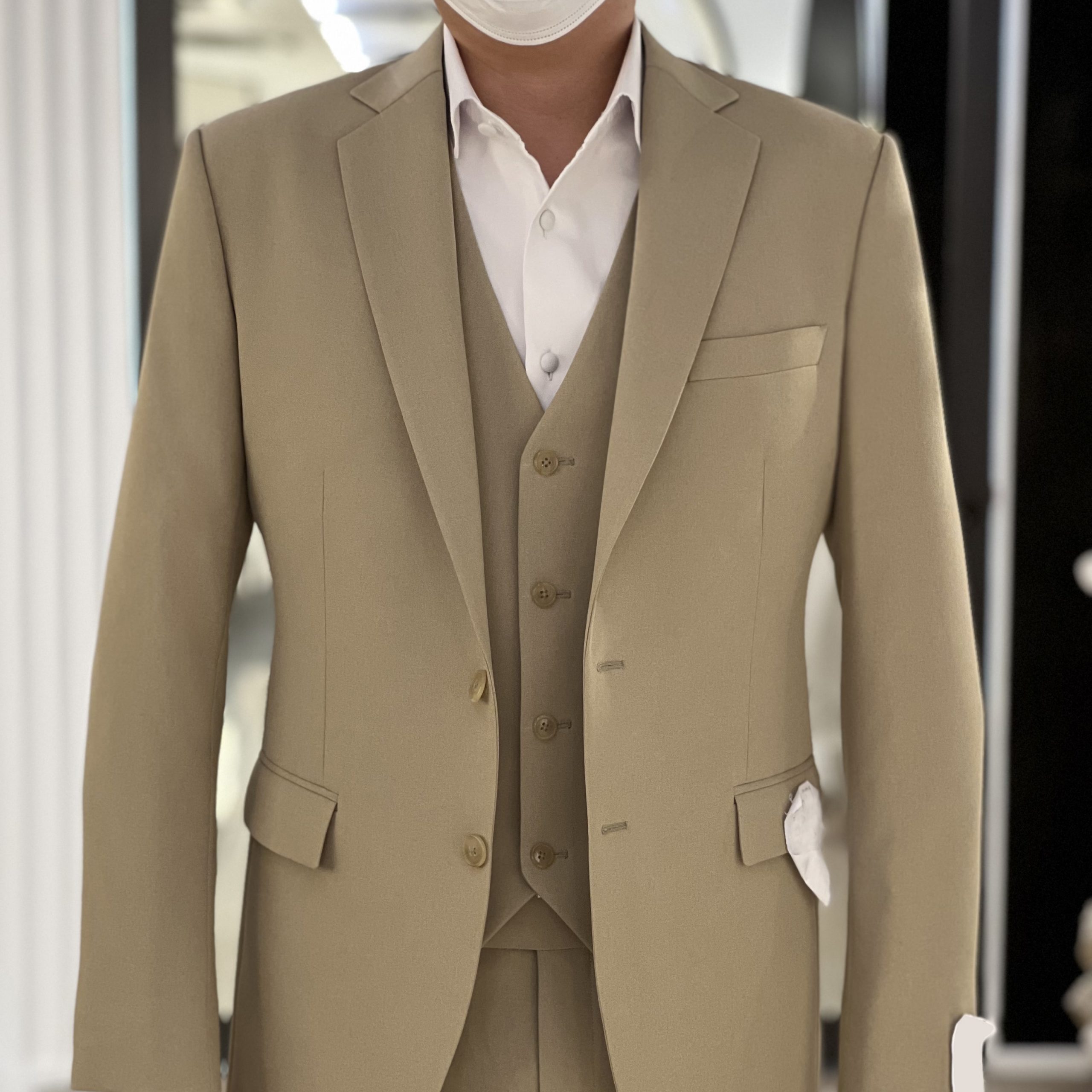 dgrie khaki 3 piece suit dgrie 4