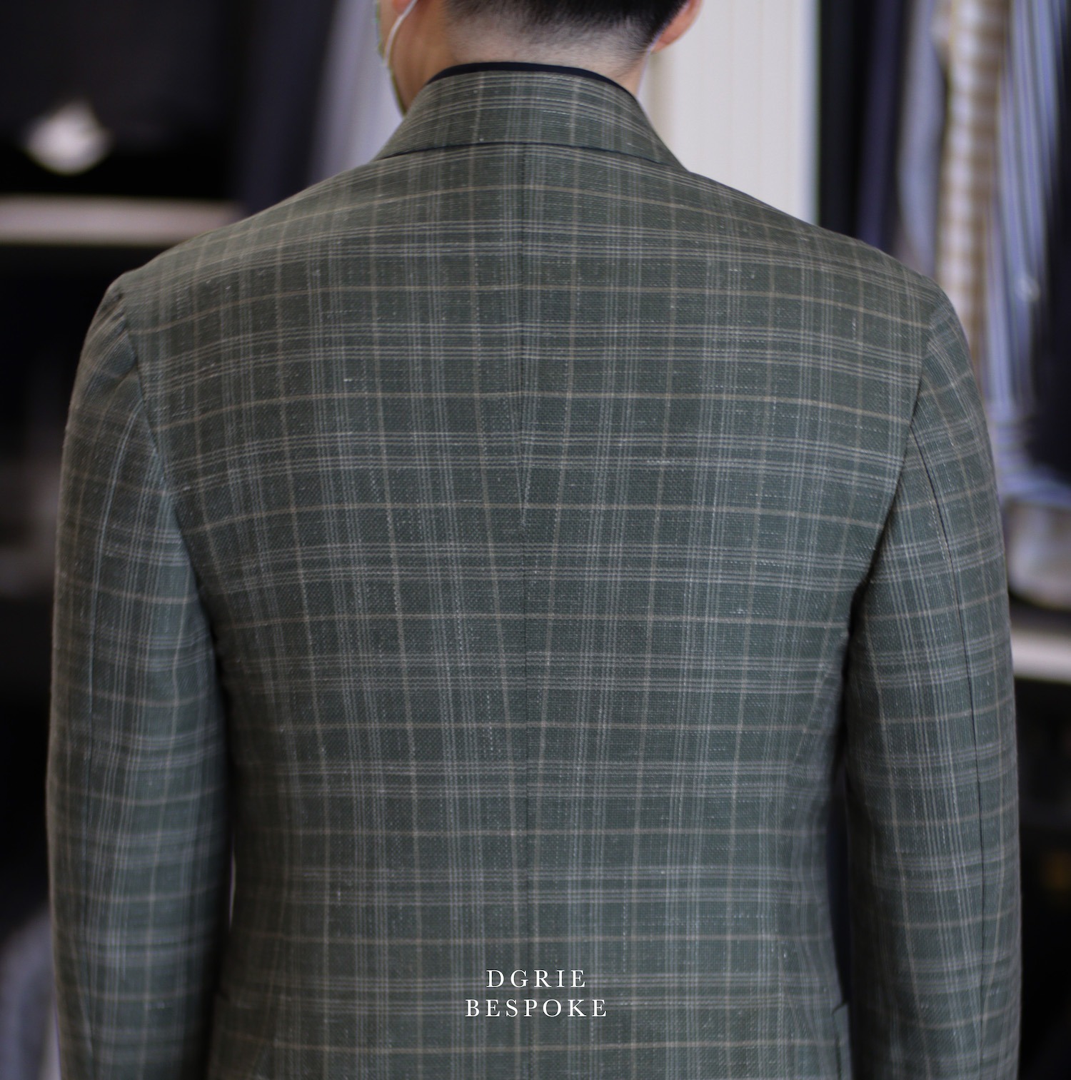 dgrie wool linen jacket dgrie