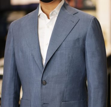 SCABAL Wool Silk Full Canvas: ตัดสูทหางม้า ทั้งตัว 14 scabal wool silk full canvas dgrie 4