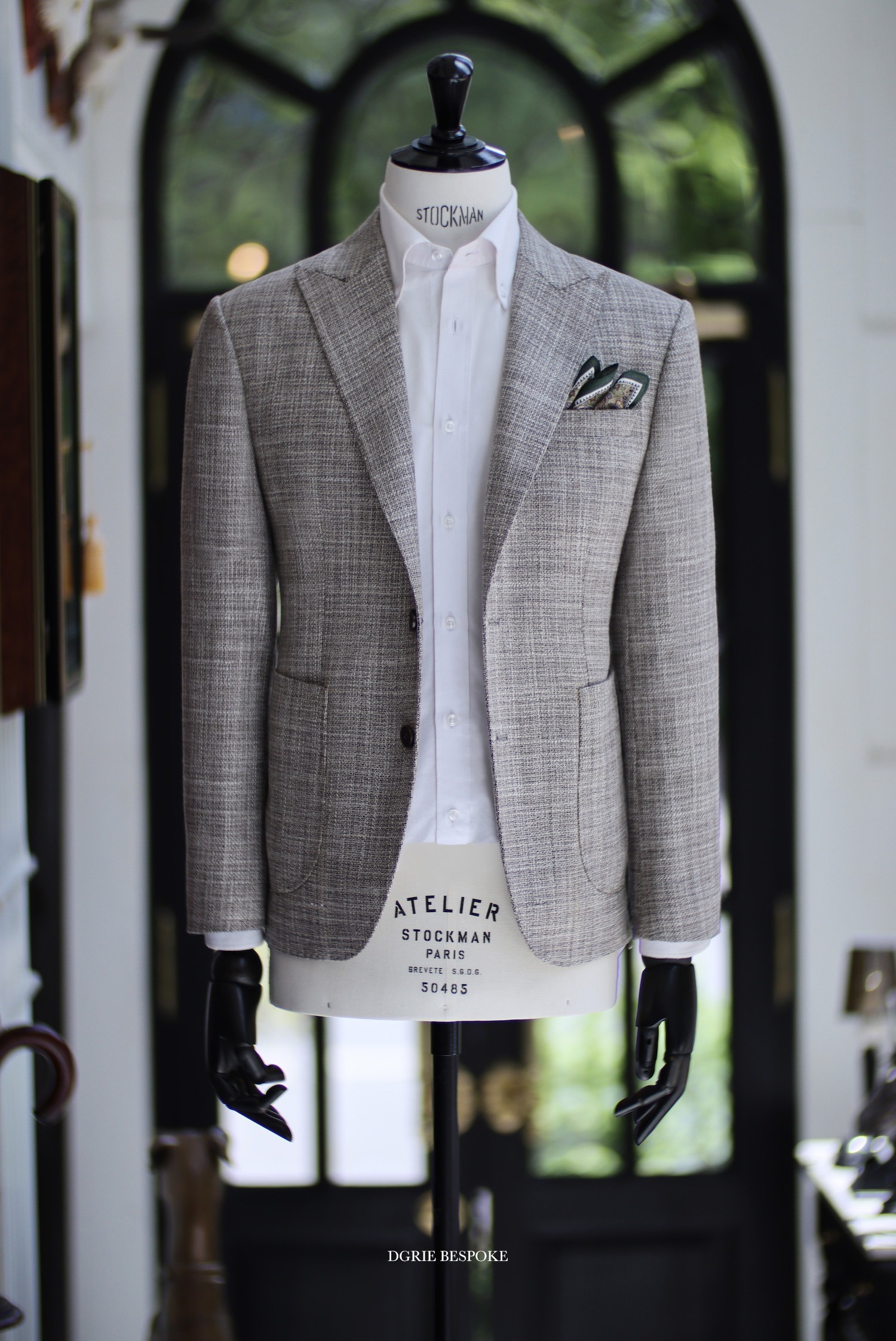 bespoke casual wool linen dgrie