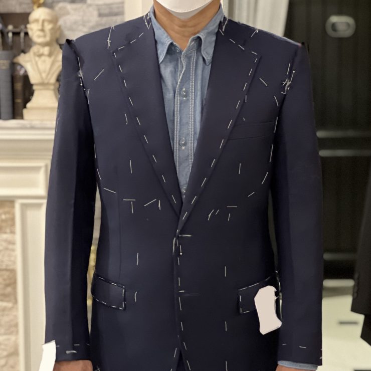 DGRIE BESPOKE NAVY SUIT: ตัดสูทสีกรม มาตรฐาน 14 dgrie bespoke navy suit dgrie 3