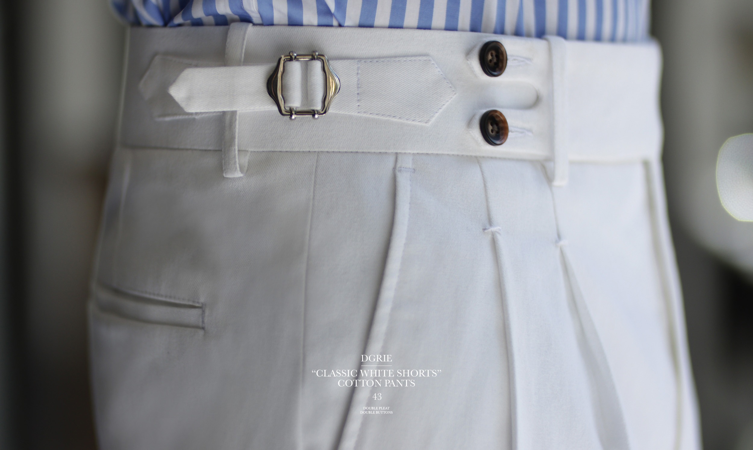 dgrie pants 43 classic white shorts dgrie