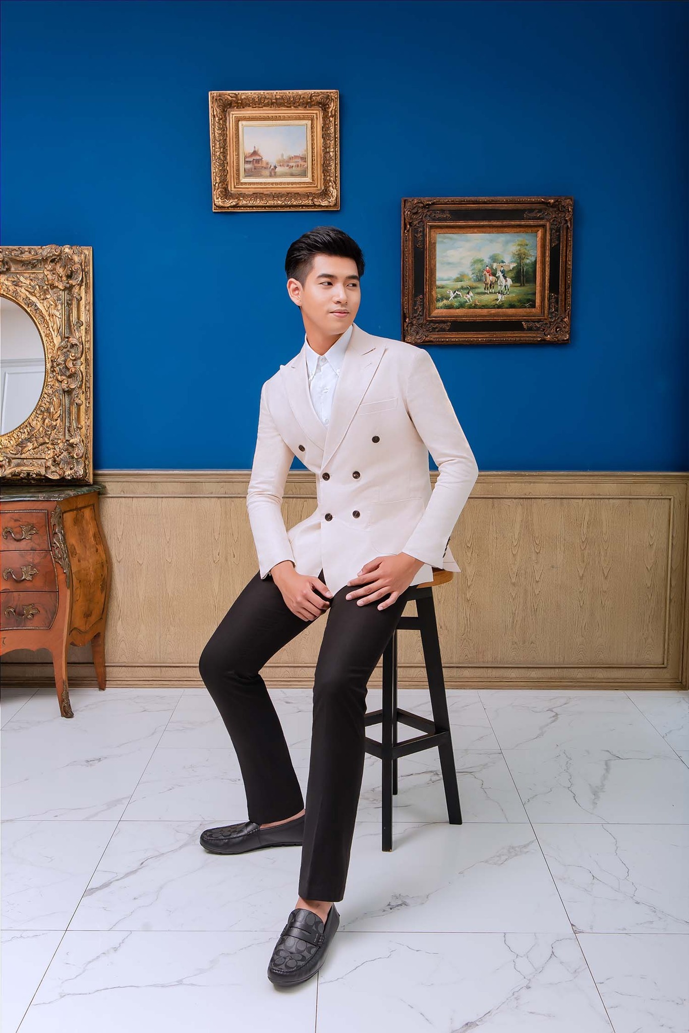 linen beige poland blazer dgrie 3