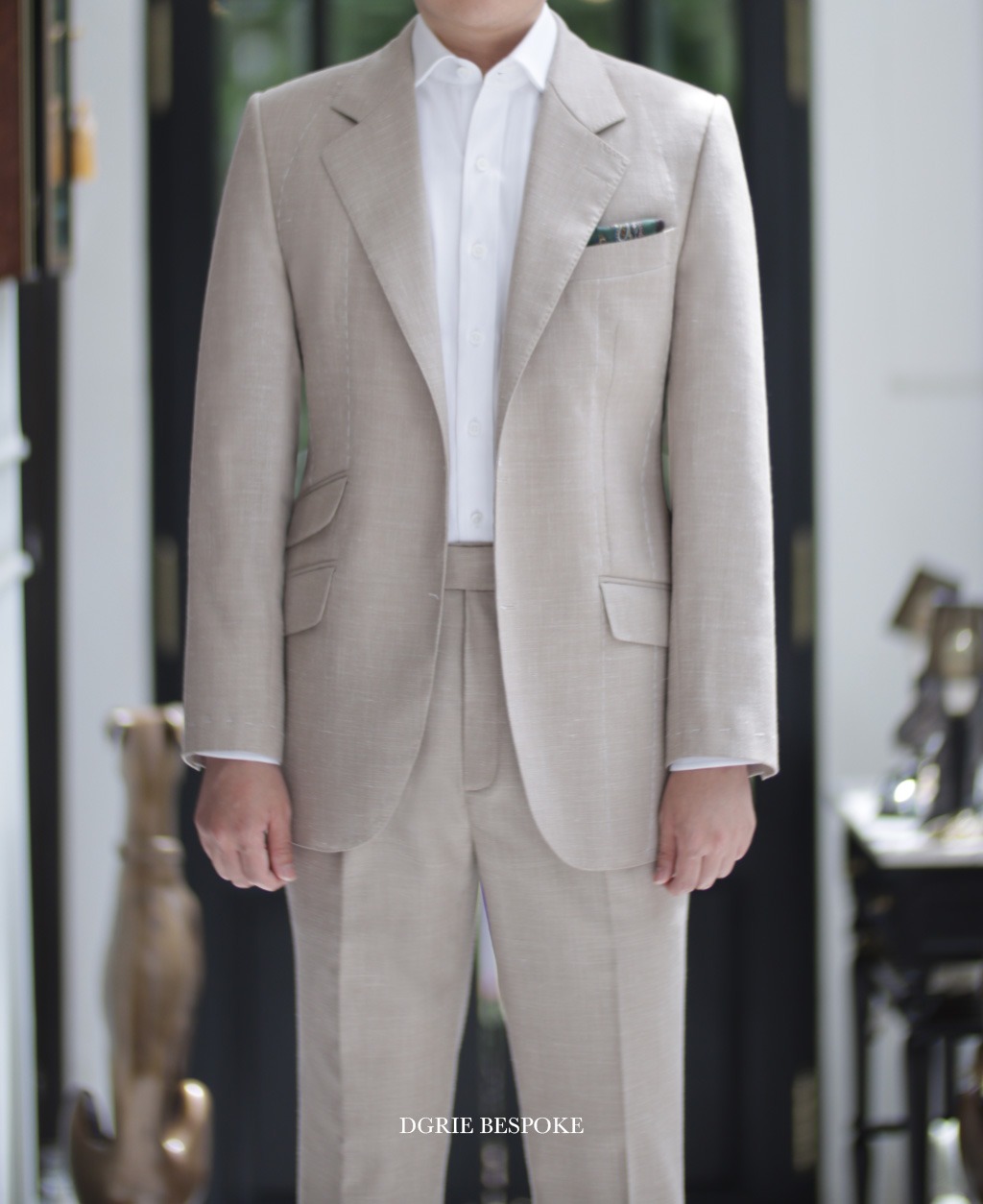 wool silk linen full canvas suit dgrie 4 wool silk linen full canvas suit dgrie 4