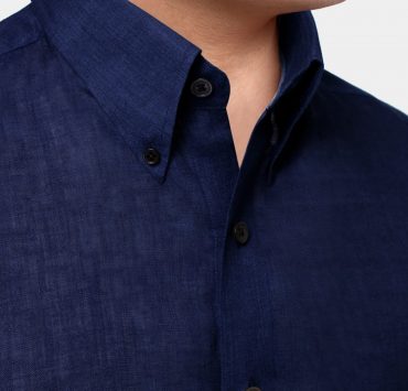 เสื้อเชิ้ตลินินสีน้ำเงิน DGRIE Admiral Blue Poland Linen 14 dgrie admiral blue poland linen dgrie 4