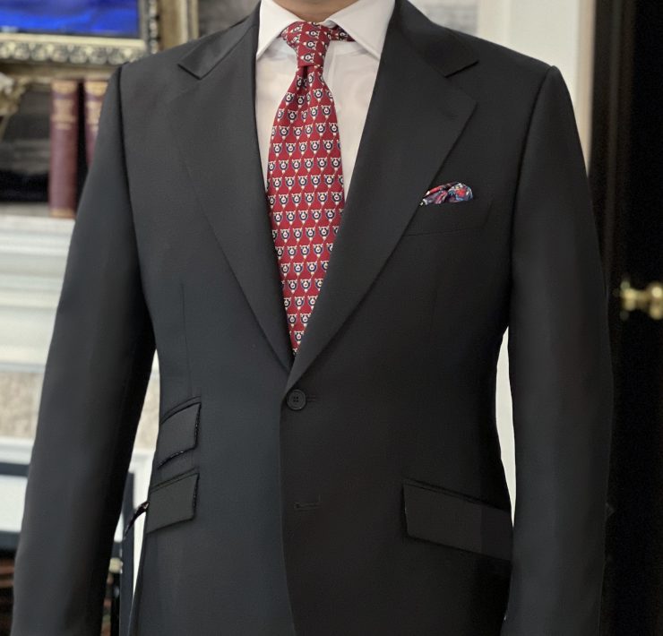 DGRIE Dormeuil BLACK: ตัดสูทสีดำ ทางการ 19 dgrie dormeuil black dgrie 4