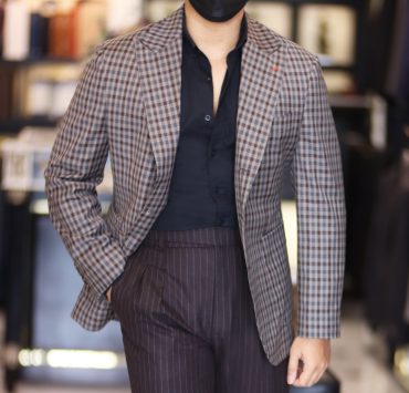 DGRIE สูท GUNCLUB CHECK x กางเกง Chalk Stripe Pants 15 dgrie gun club check x chalk stripe pants dgrie 4