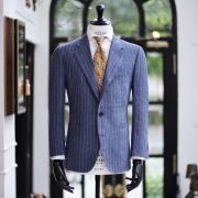 dgrie pinstripe linen jacket full canvas dgrie 4