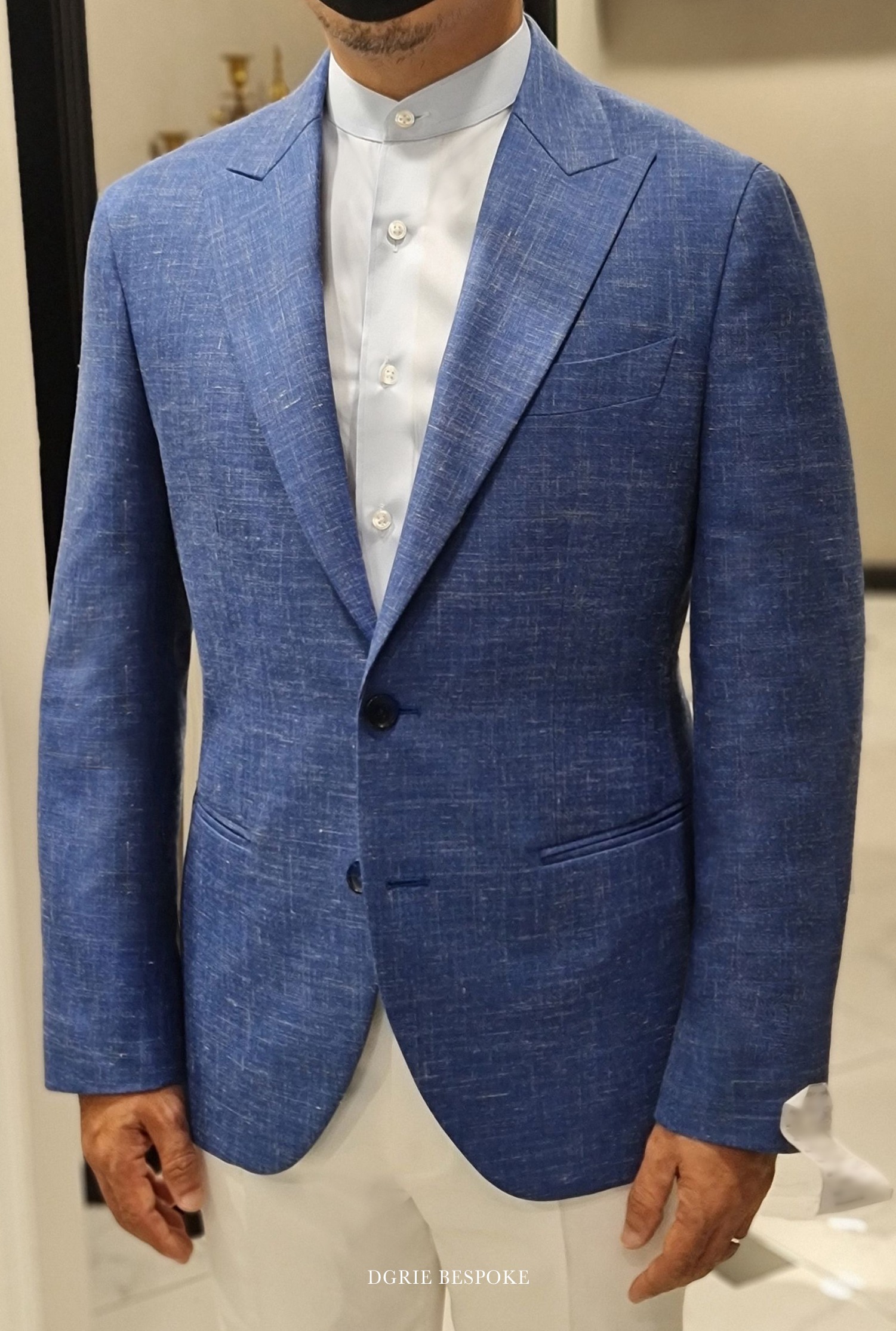 fitting dgrie wool linen silk blue suit dgrie 1 fitting dgrie wool linen silk blue suit dgrie 1