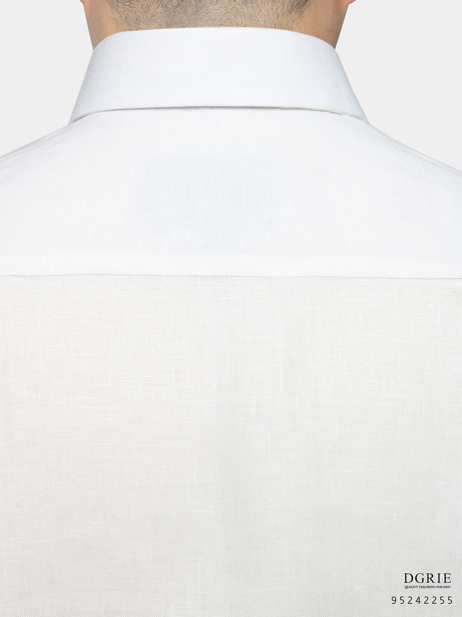 dgrie ivory white heavy linen shirt dgrie 1