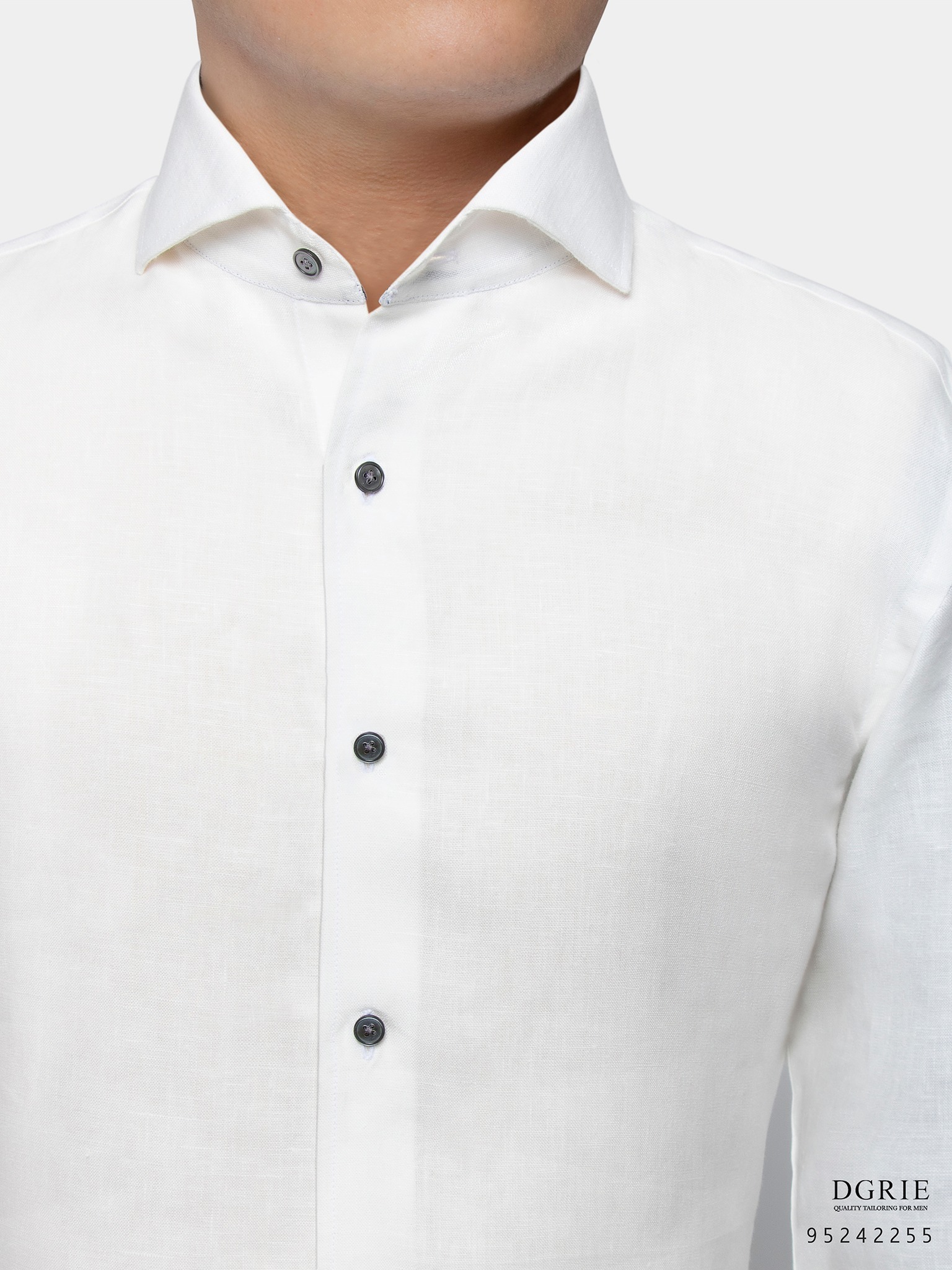 dgrie ivory white heavy linen shirt dgrie 3
