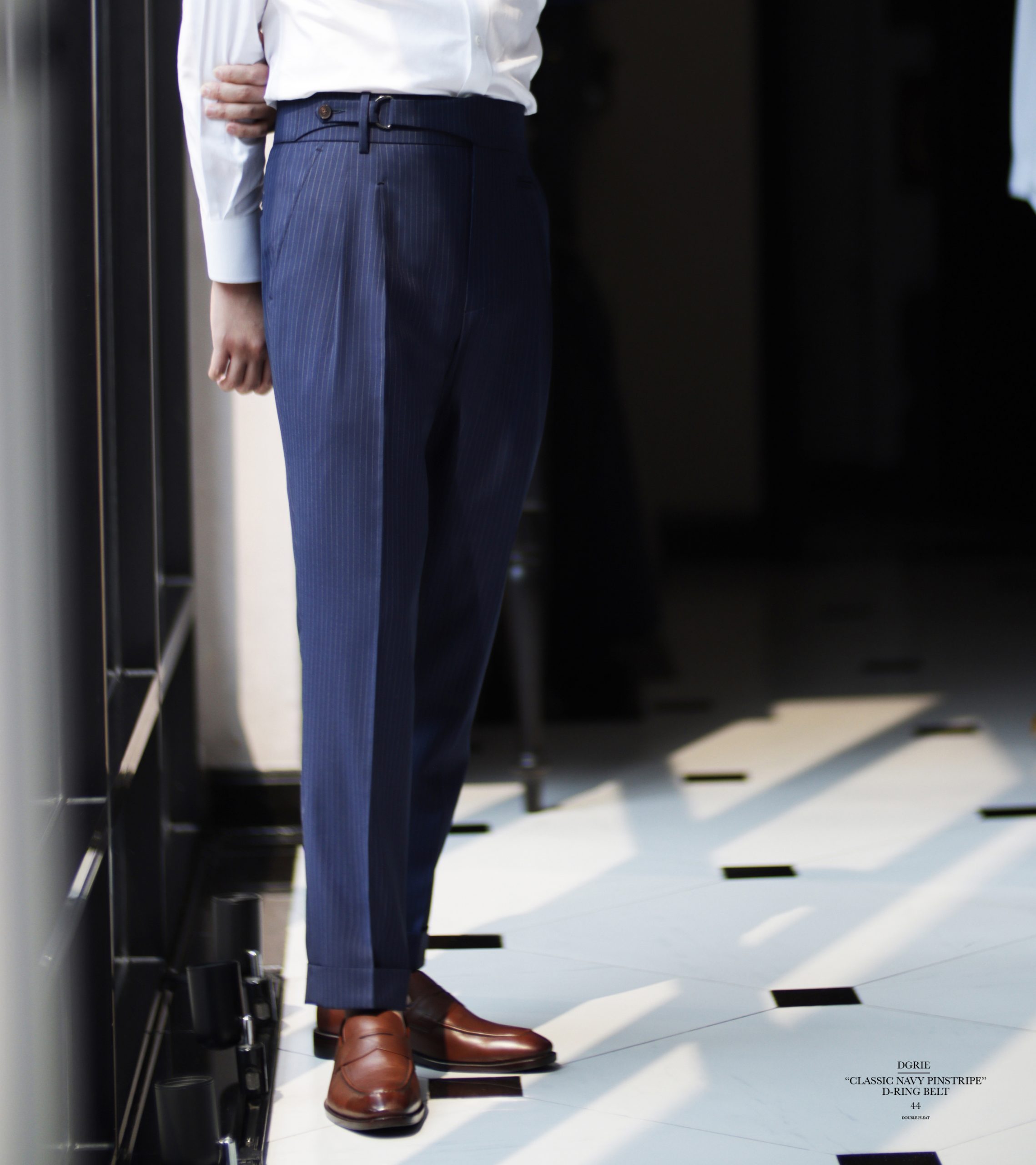 dgrie pants 44 navy stripe d ring dgrie 1 dgrie pants 44 navy stripe d ring dgrie 1