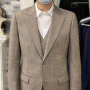 dgrie bespoke italy wool brown suit dgrie 1
