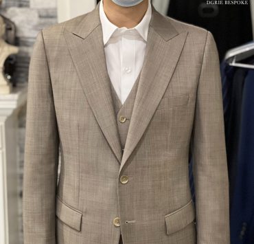 dgrie bespoke italy wool brown suit dgrie 1