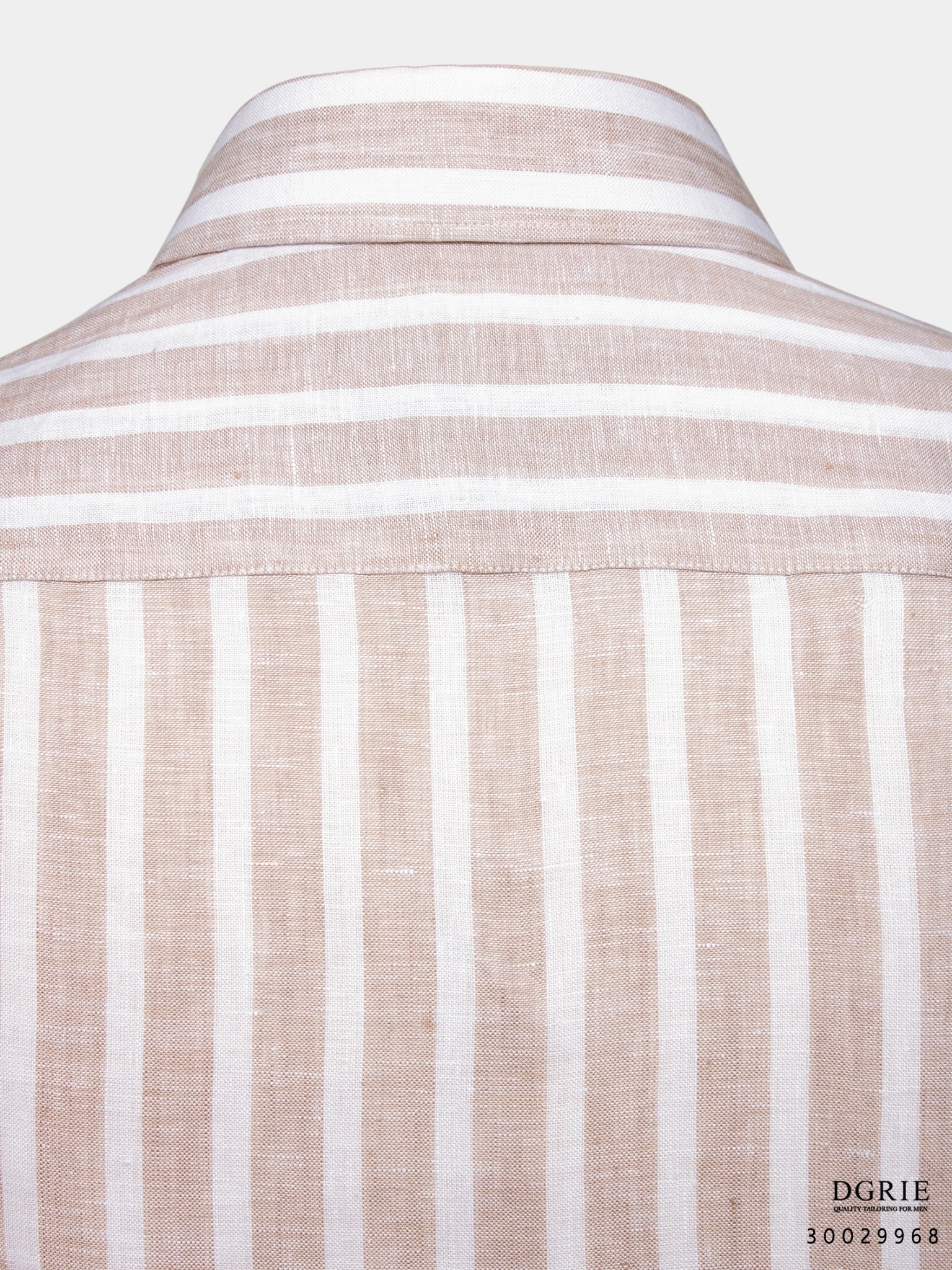 dgrie crepe stripe linen shirt dgrie