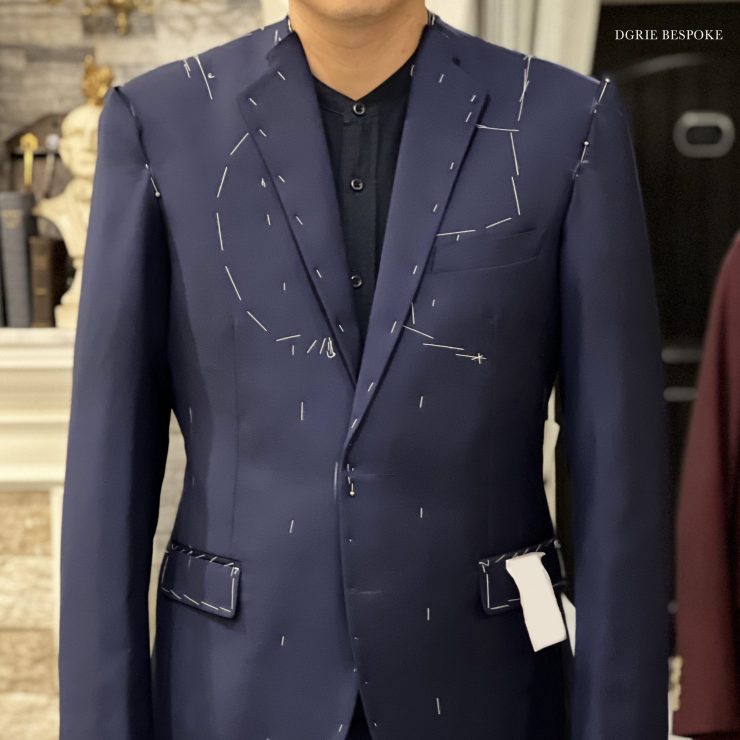 dgrie fitting zegna navy suit zegna dgrie 1