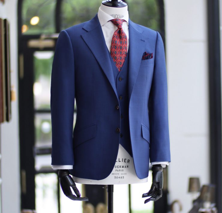 DGRIE ITALY NAVY CLASSIC SUIT: ตัดสูทวินเทจ ผ้าอิตาลี สีน้ำเงิน 17 dgrie italy navy classic suit dgrie 2