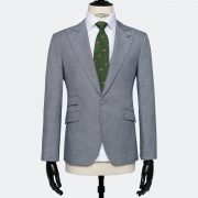 dgrie light gray cotton linen jacket dgrie