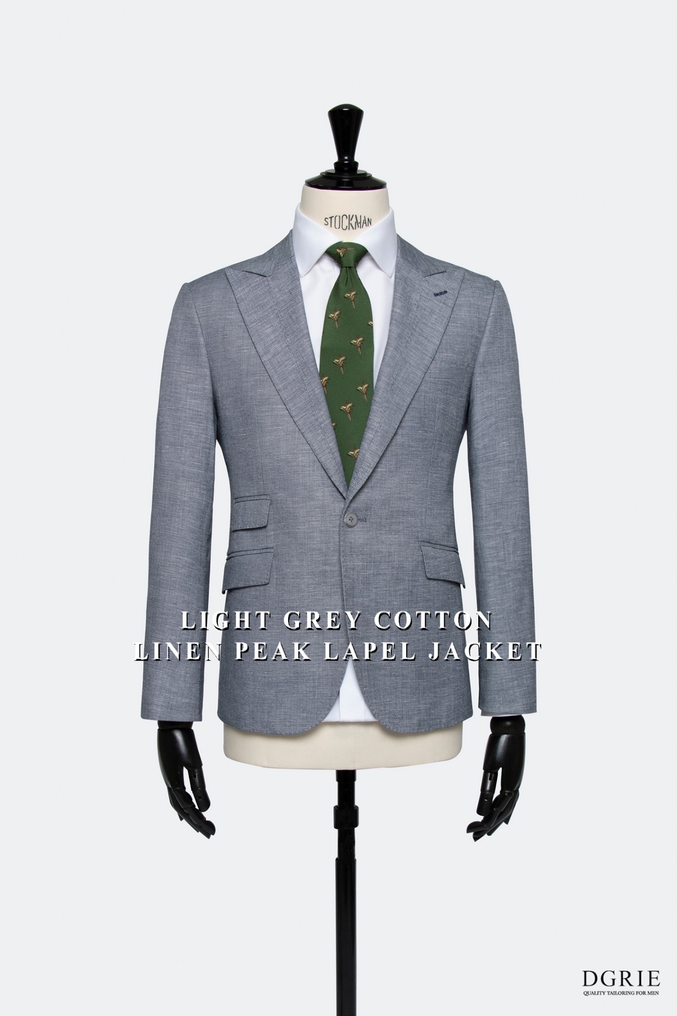 dgrie light gray cotton linen jacket dgrie 3