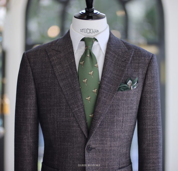 DGRIE Wool Silk Sport Jacket: ตัดสูทลำลอง ผ้าอิตาลี สีน้ำตาล 21 dgrie wool silk sport jacket dgrie 1