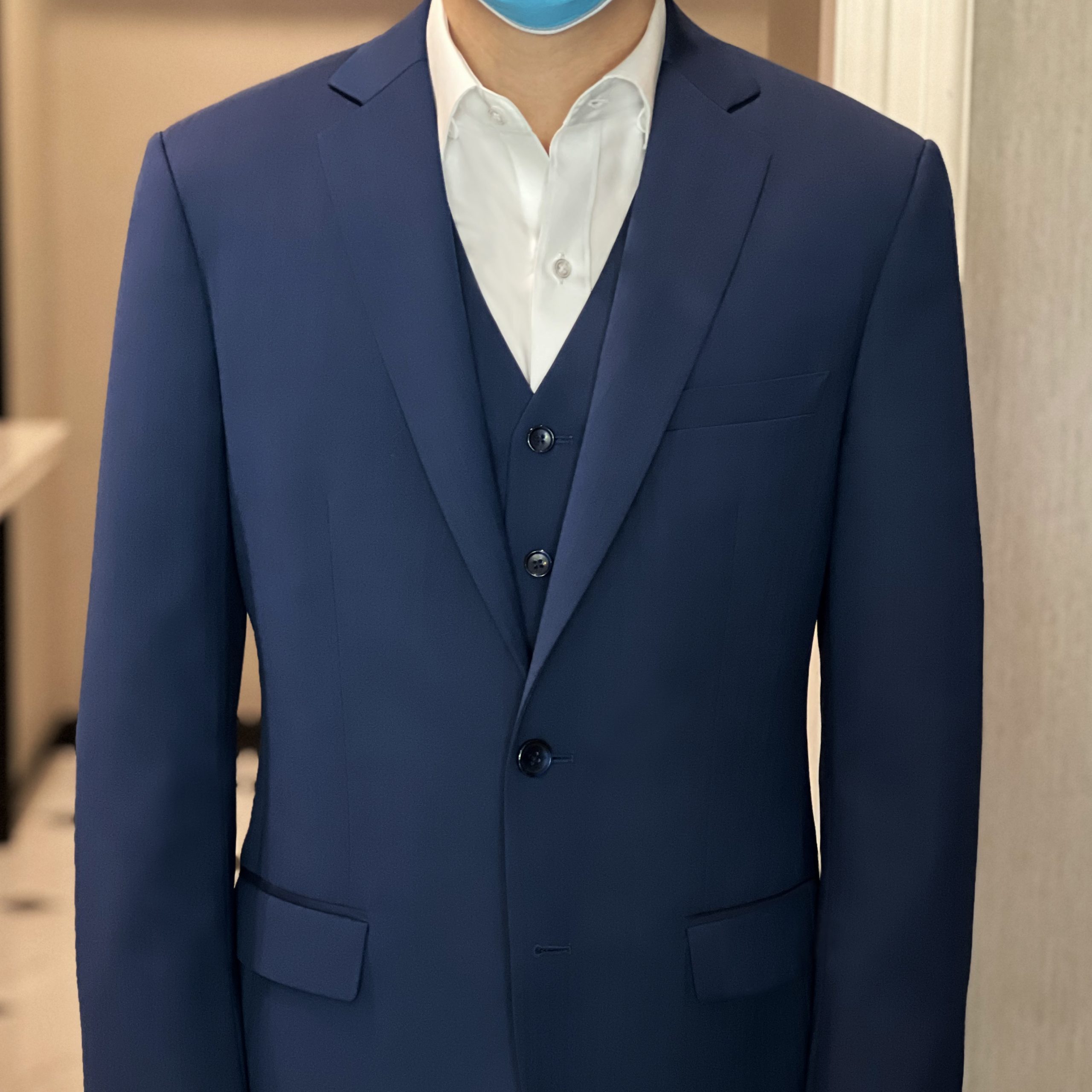 plain navy 3 piece suits dgrie 2