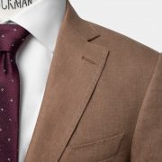 dgrie caramel brown linen jacket suit dgrie 2