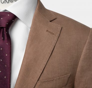 dgrie caramel brown linen jacket suit dgrie 2