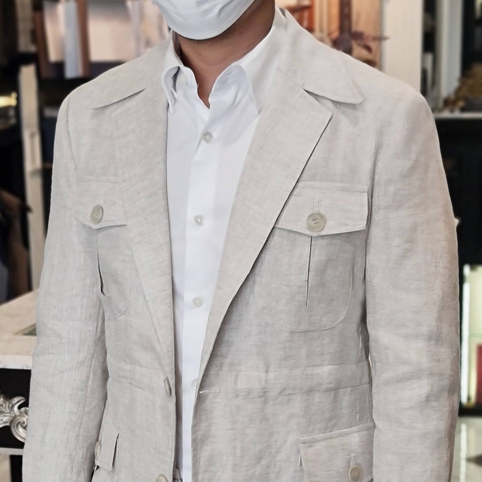 dgrie classic linen beige safari unconstructed dgrie 1