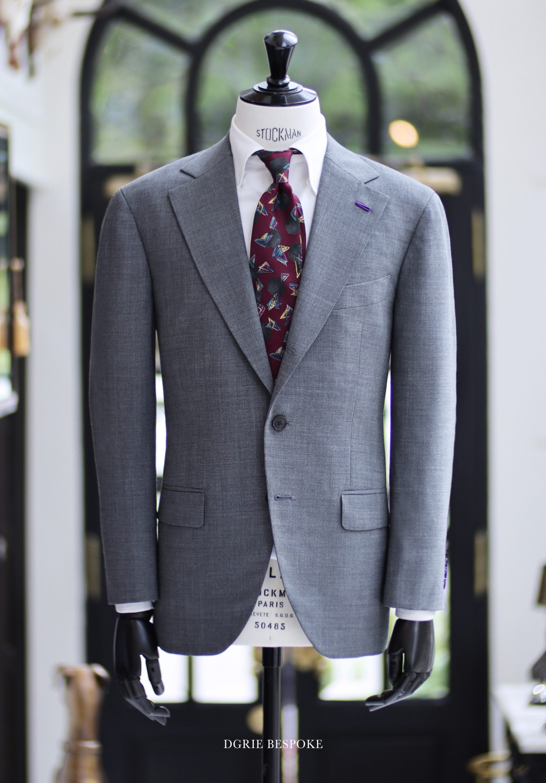 dgrie fresco wool full canvas suit dgrie