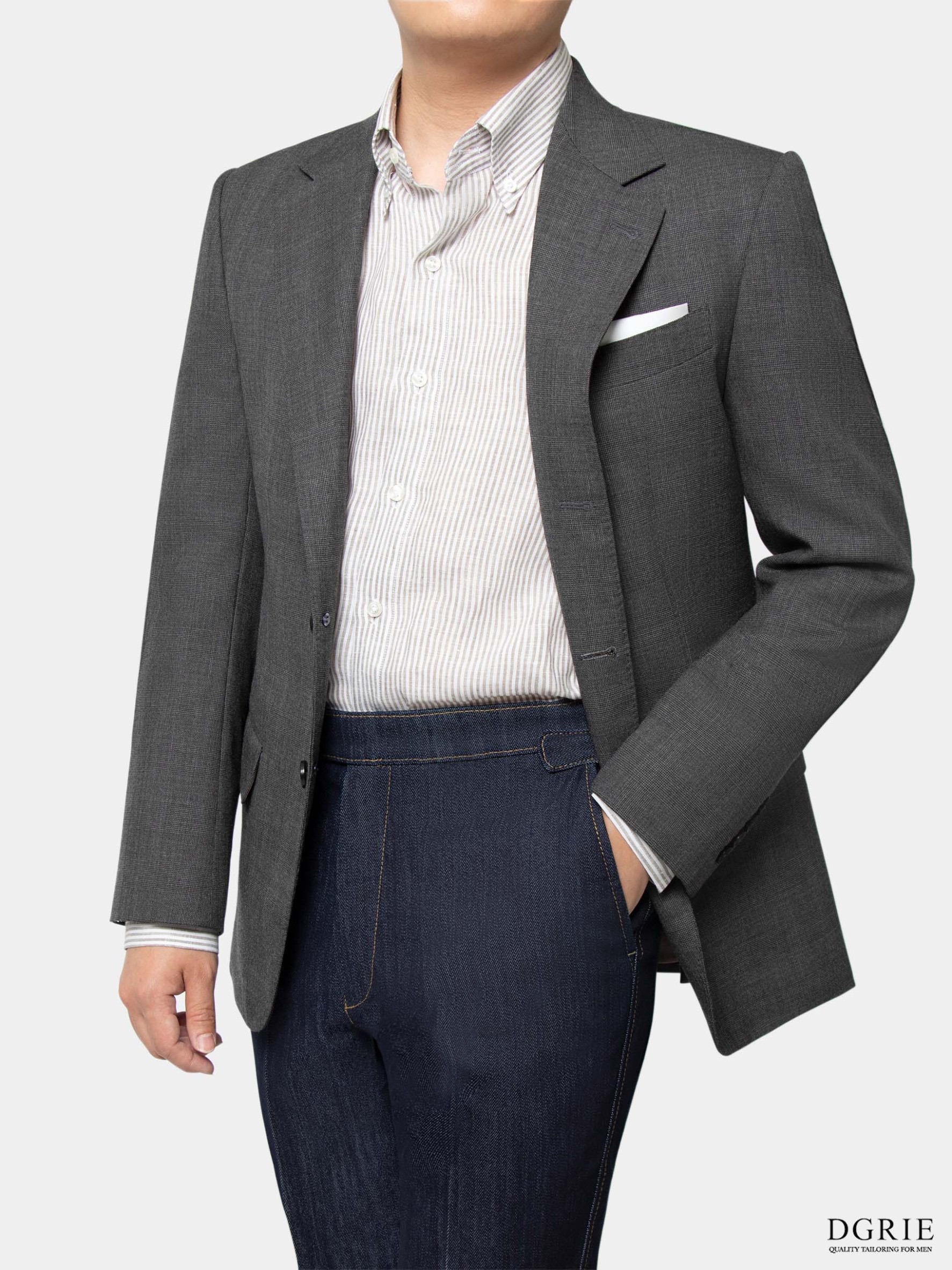 dgrie grey princess of wales blazer dgrie 3