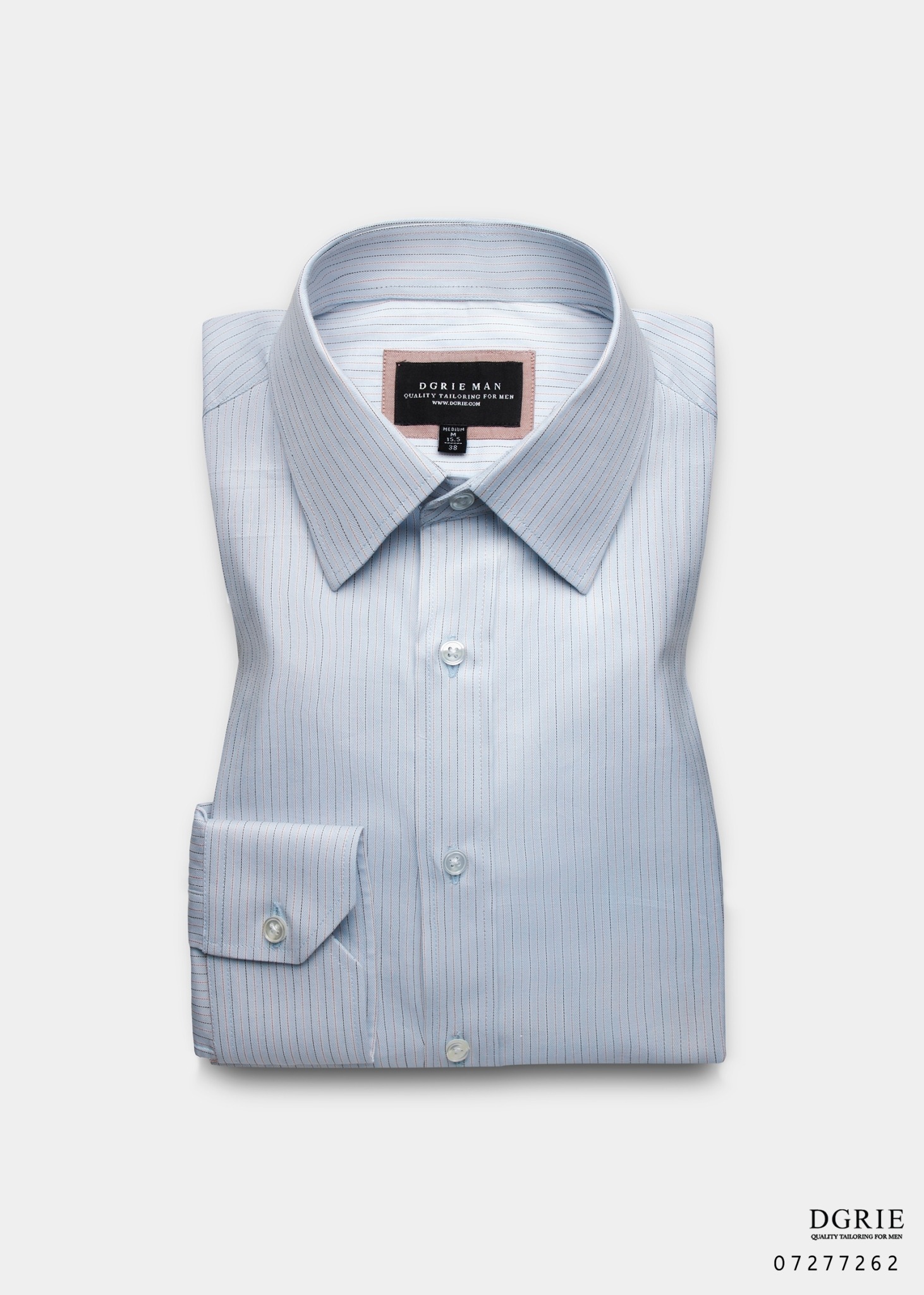 dgrie light blue stripe two tone shirt dgrie 2