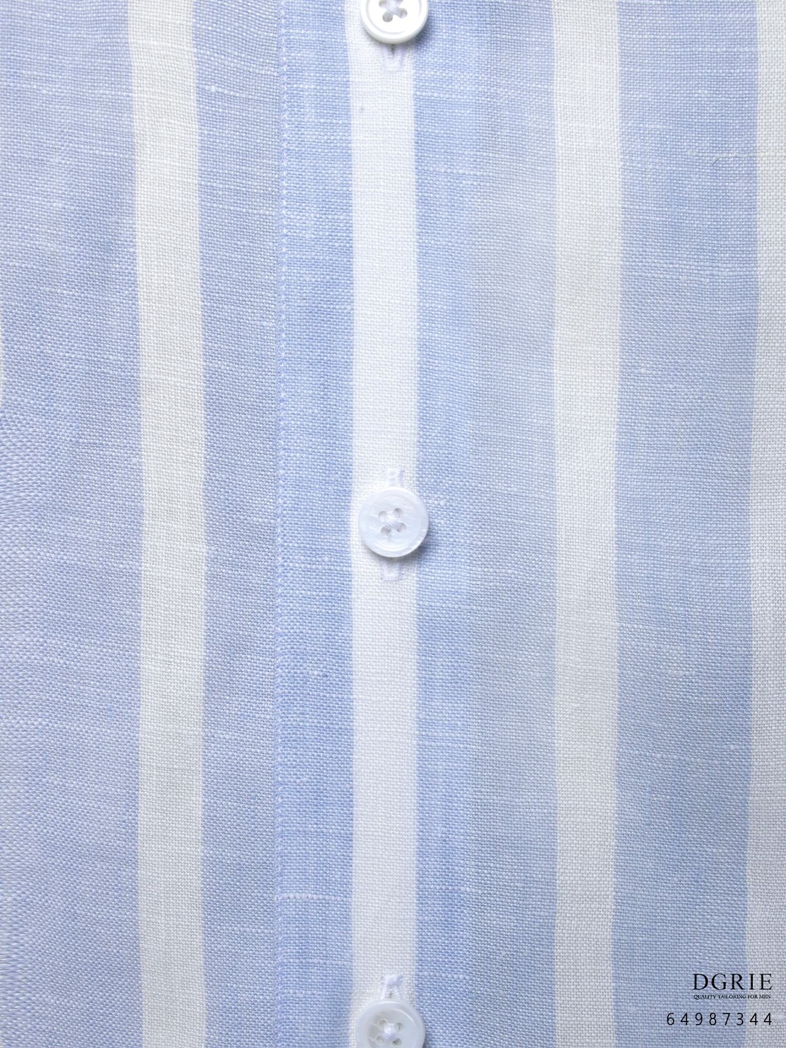 dgrie linen blue white stripe shirt dgrie 1