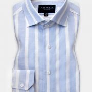 dgrie linen blue white stripe shirt dgrie
