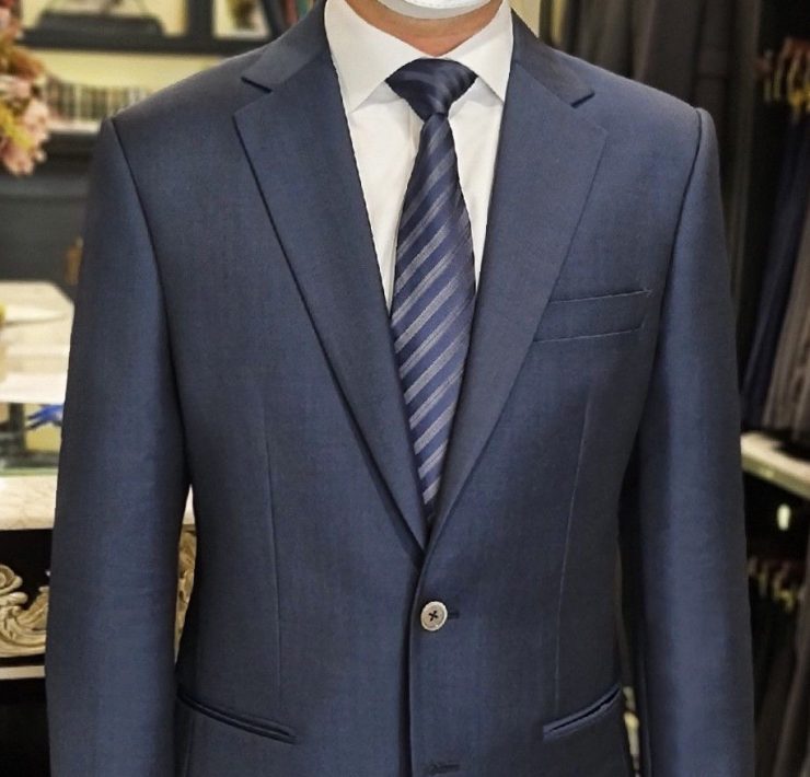 dgrie silver navy luxury suit dgrie 1