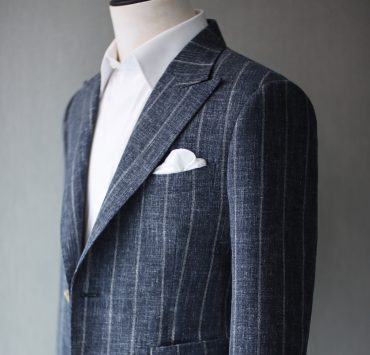 DGRIE SOLBIATI STRIPE SUIT: ตัดสูทผ้าลินิน อิตาลี 14 dgrie solbiati stripe suit dgrie 7