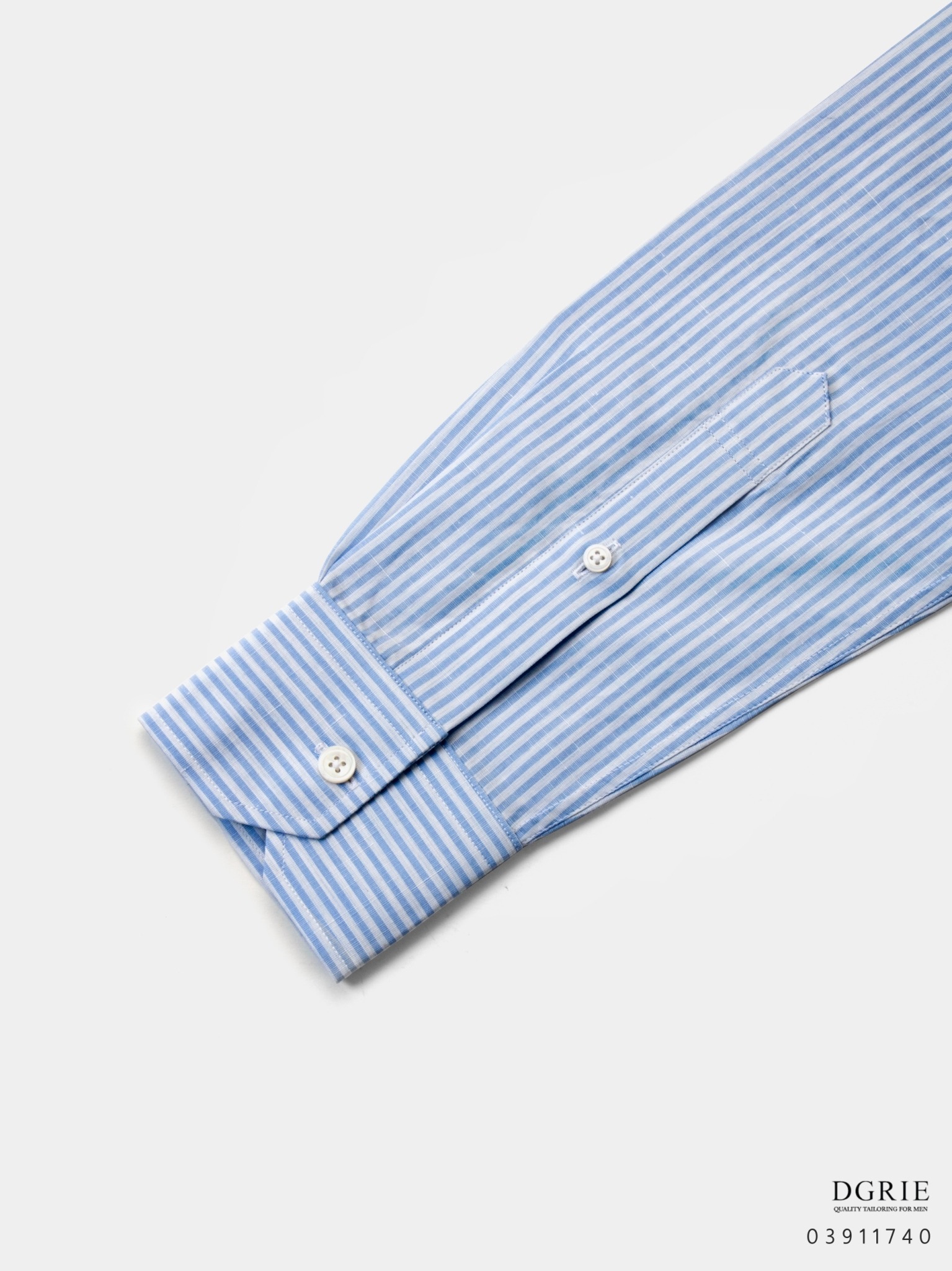 dgrie cotton linen blue stripe shirt dgrie 2