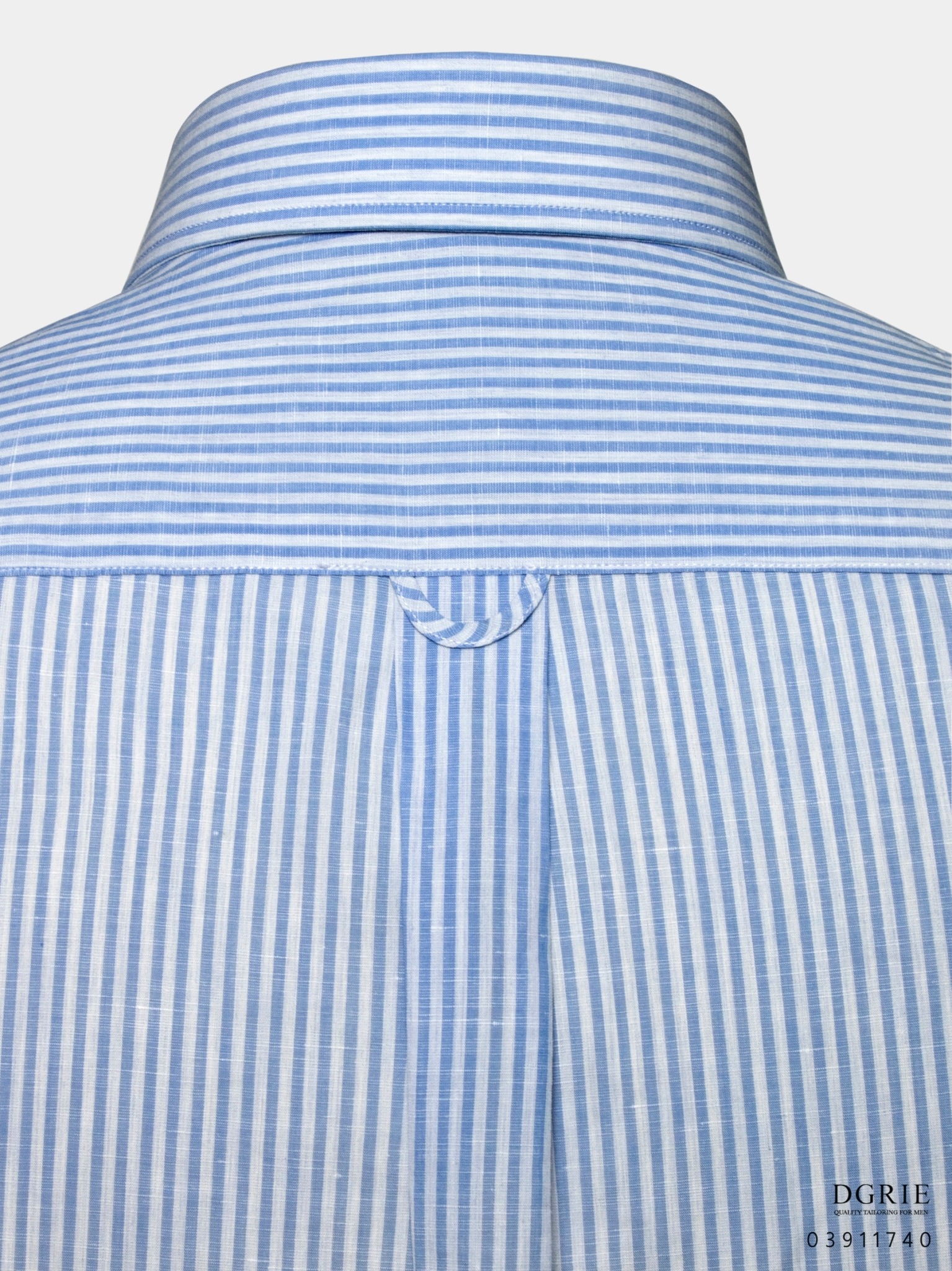 dgrie cotton linen blue stripe shirt dgrie 4