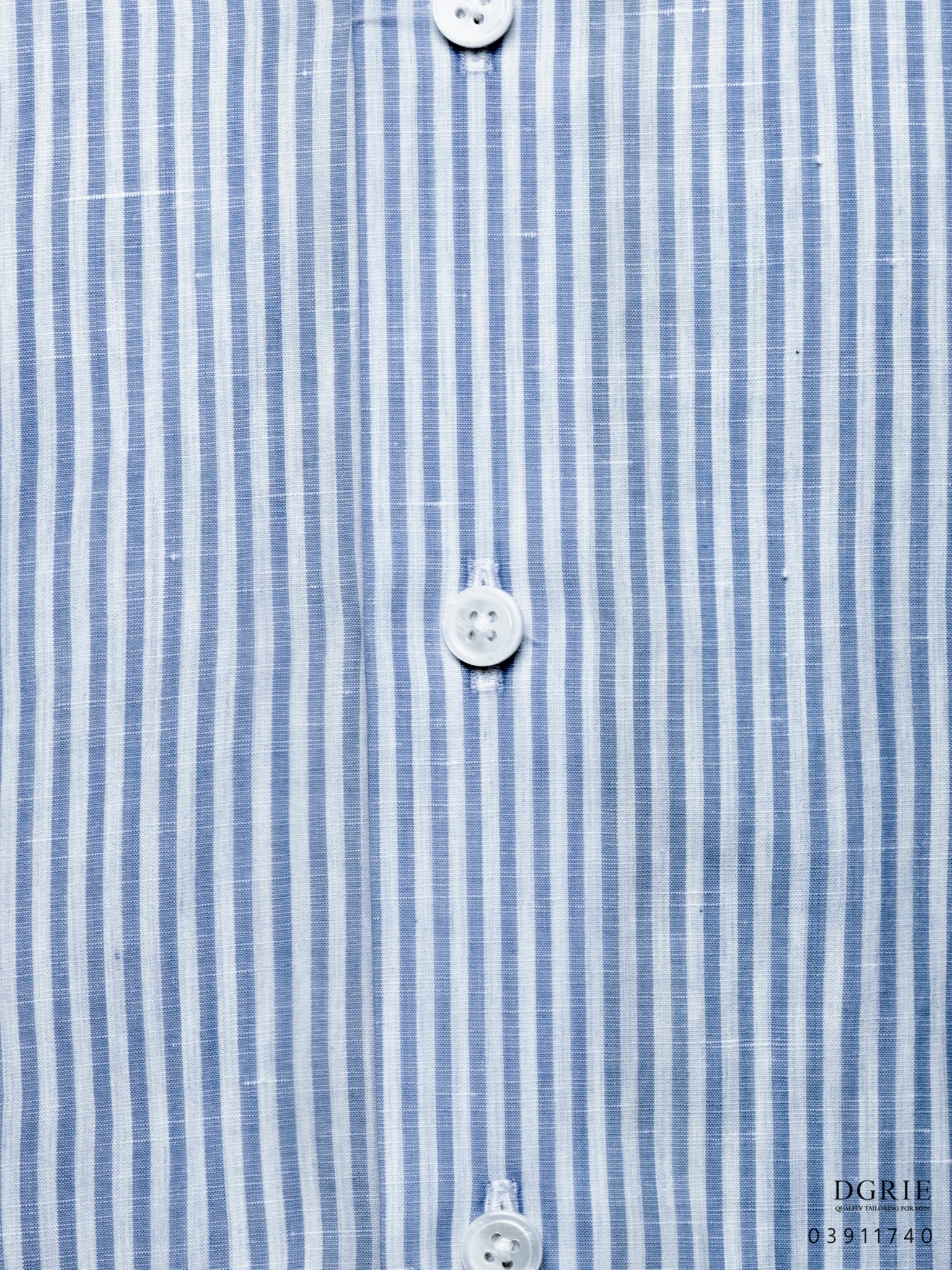 dgrie cotton linen blue stripe shirt dgrie