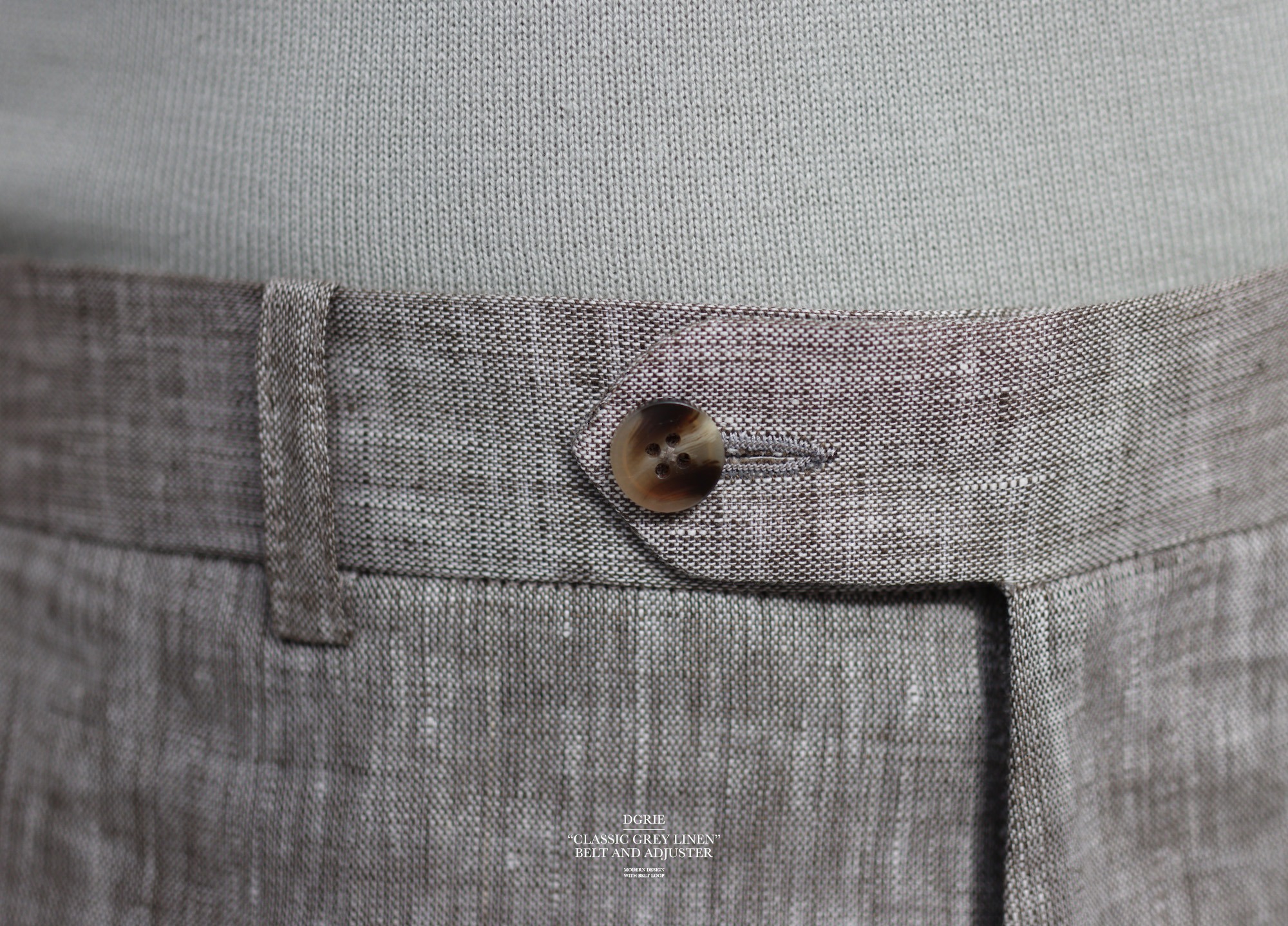 dgrie pants 45 grey linen belt adjuster dgrie 3