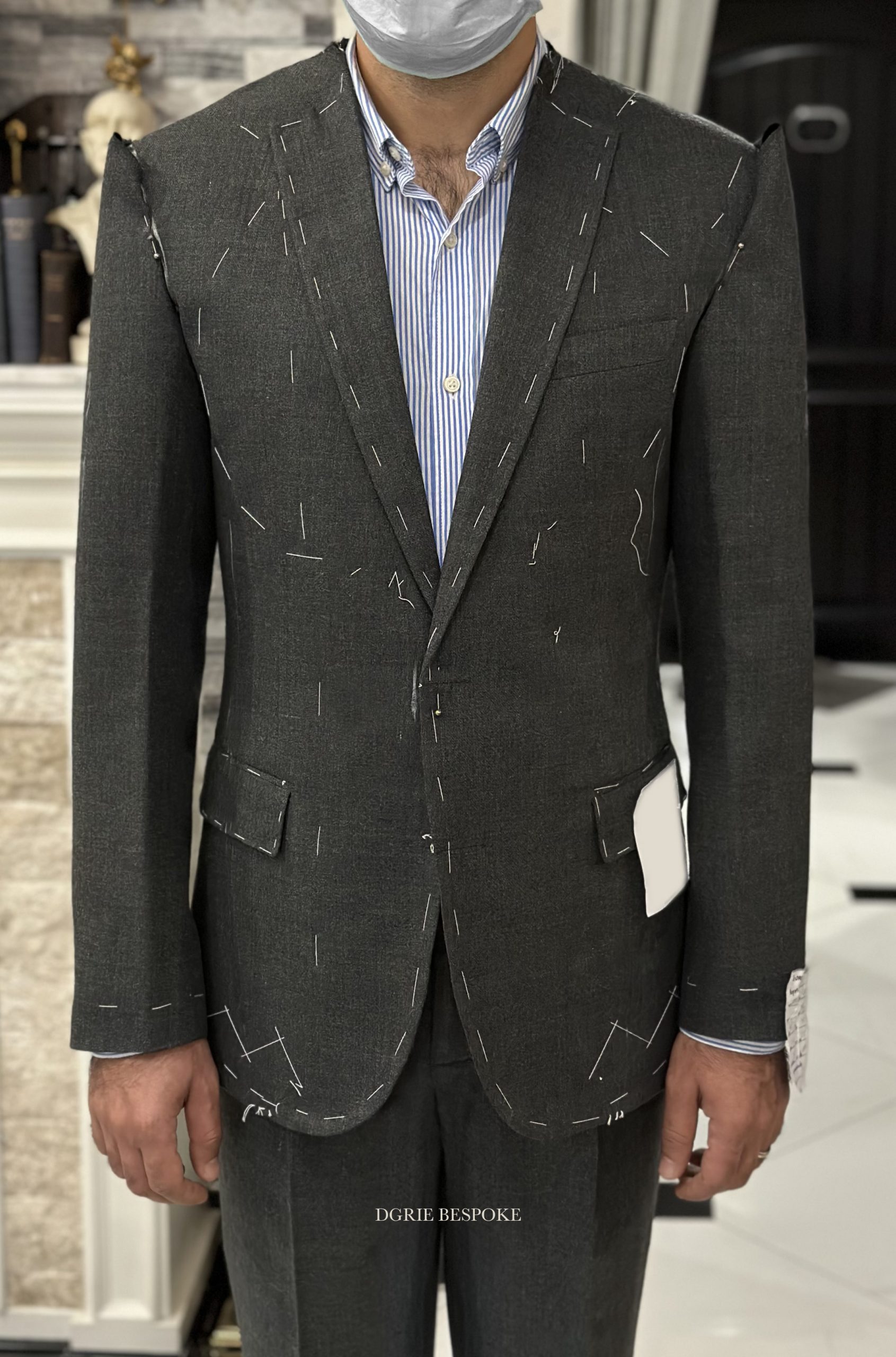 fitting modern grey suit dgrie 1