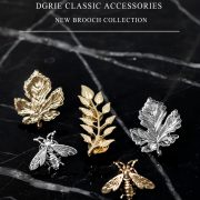 dgrie natural pyramid vintage brooch dgrie