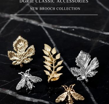 dgrie natural pyramid vintage brooch dgrie