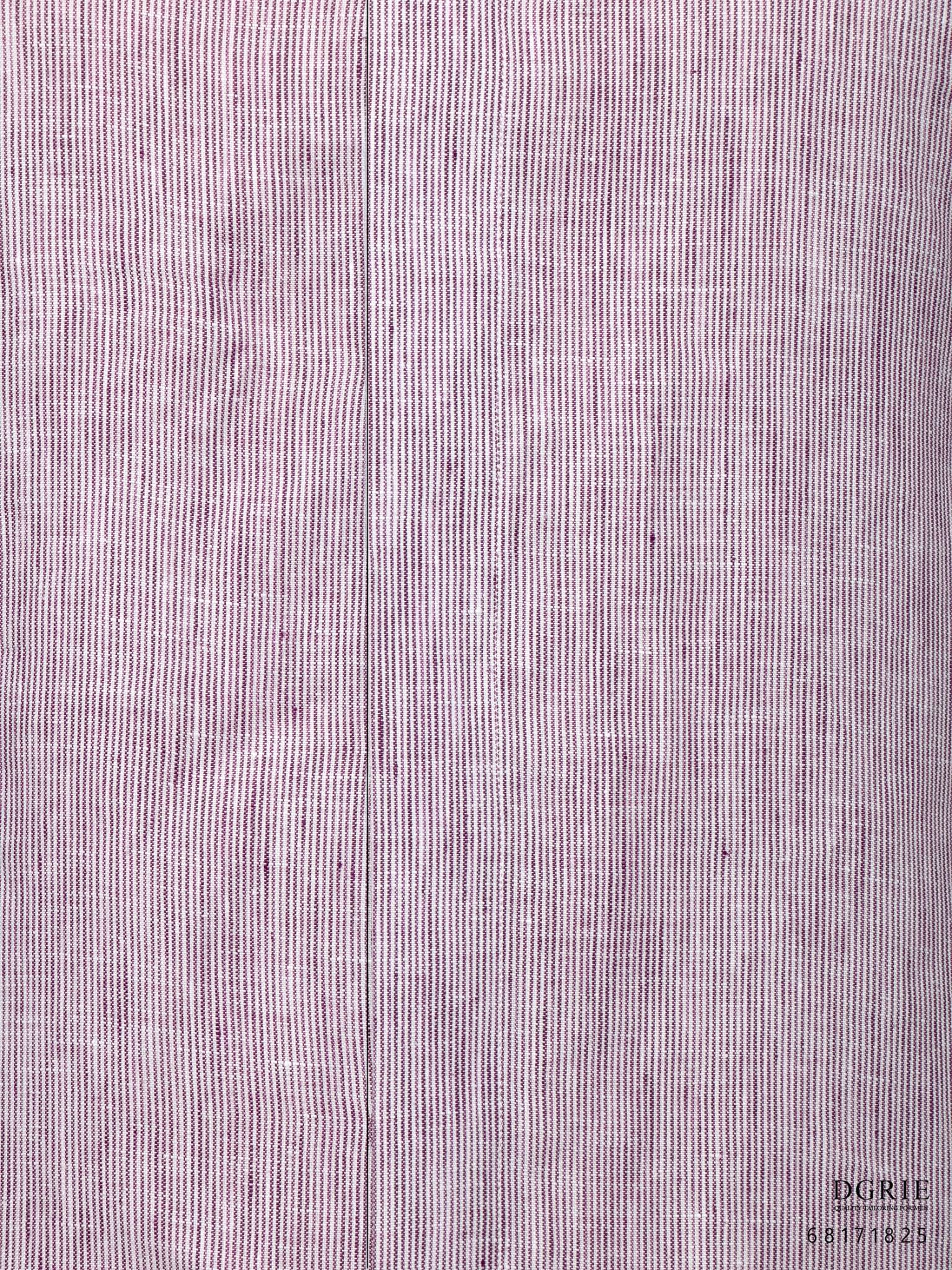 linen red stipe 1mm dgrie 2