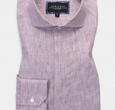 linen red stipe 1mm dgrie 4