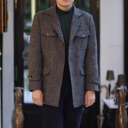 military harris tweed safari jacket dgrie 4