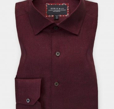 poland linen burgundy shirt dgrie 3