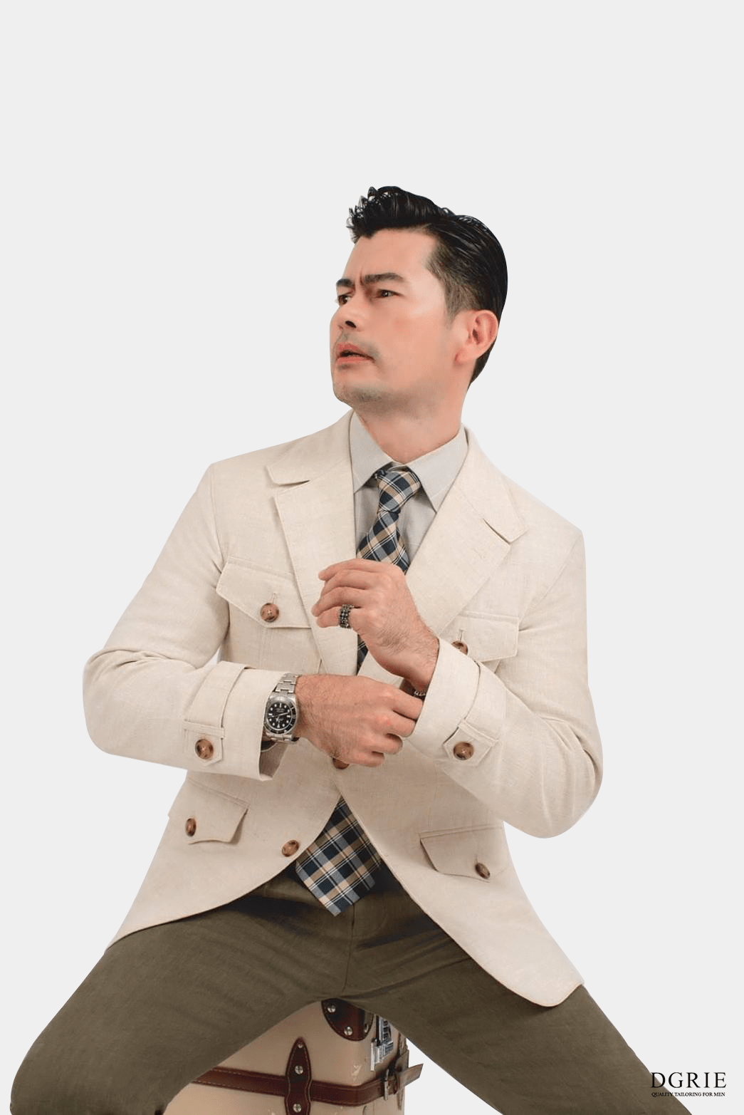 vintage safiri traveler suit dgrie 1