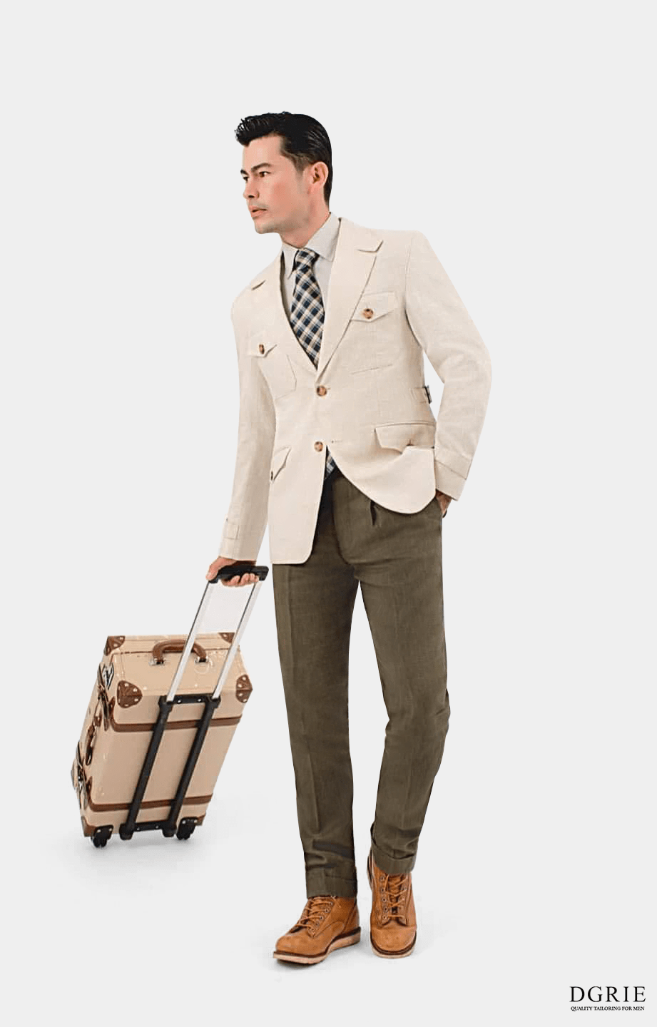 vintage safiri traveler suit dgrie