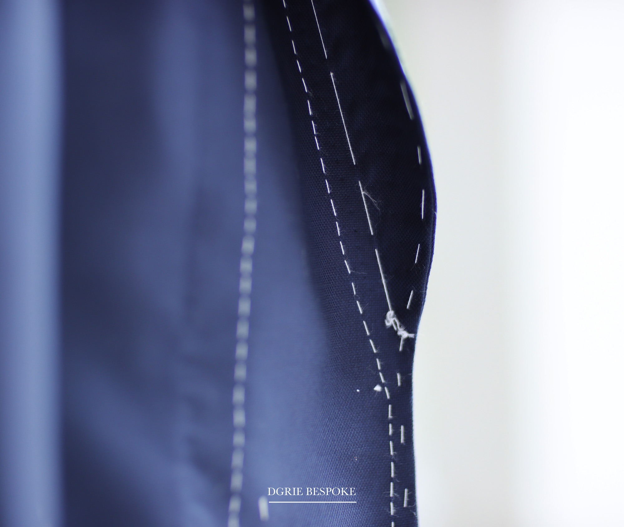 classic navy suit full canvas dgrie 2