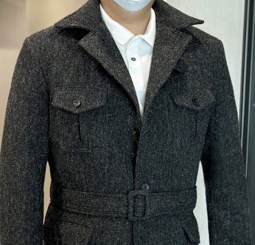 ตัดเสื้อโค้ท DGRIE CUSTOM MILITARY TWEED COAT 13 dgrie custom military tweed safari jacket dgrie 6